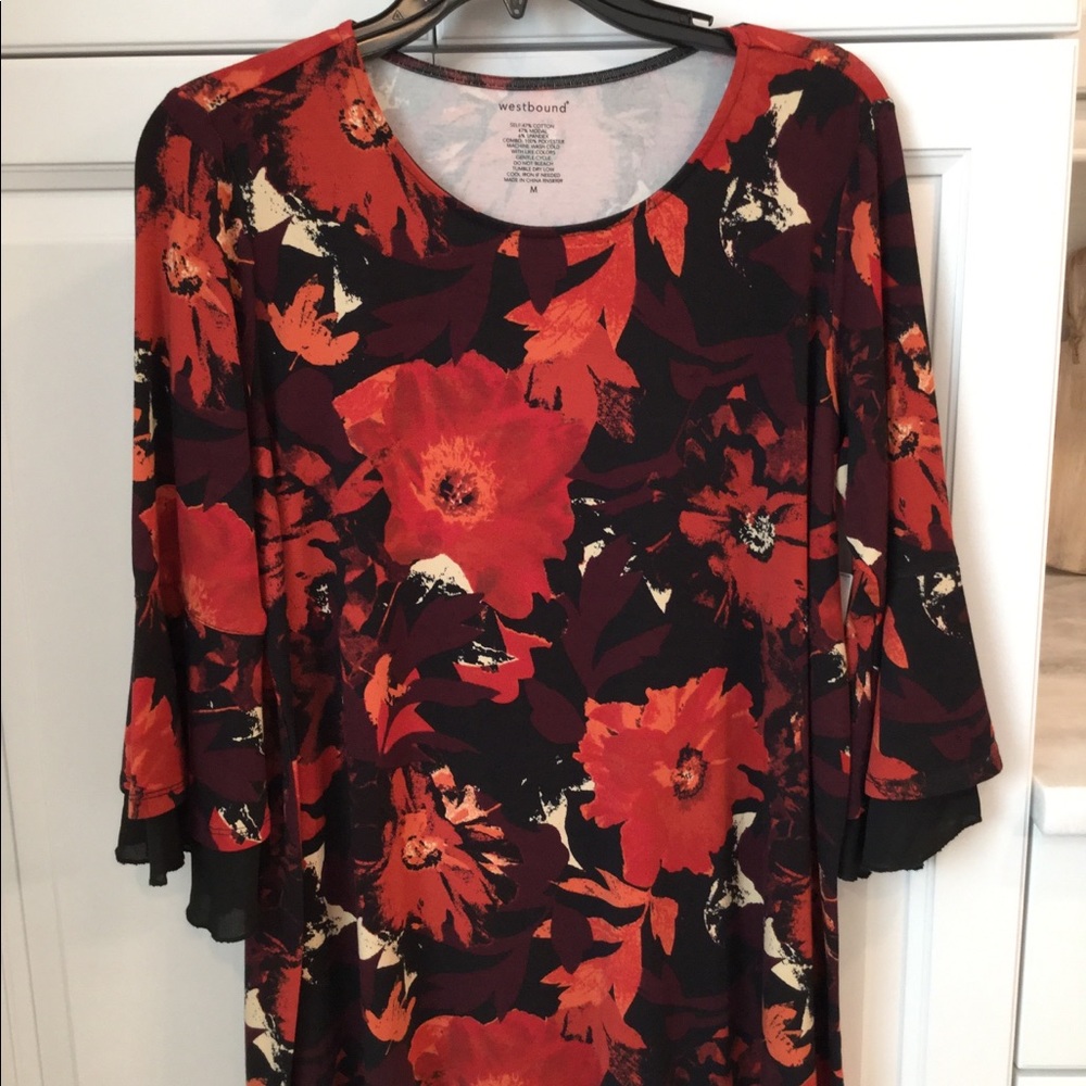 Beautiful Fall Colors Westbound Fluid Jersey Tunic